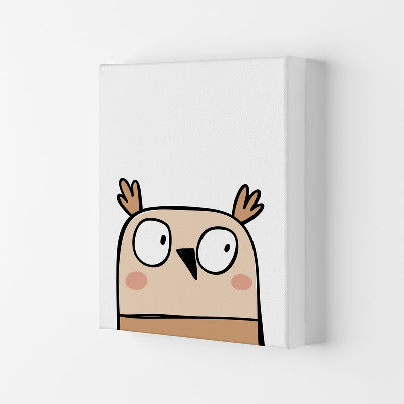 Owl  Art Print by Pixy Paper Canvas