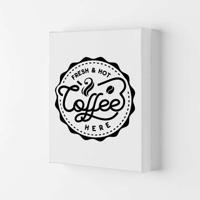 Fresh And Hot Coffee  Art Print by Pixy Paper Canvas