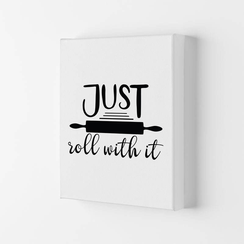 Just Roll With It  Art Print by Pixy Paper Canvas