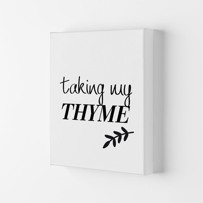 Taking My Thyme  Art Print by Pixy Paper Canvas