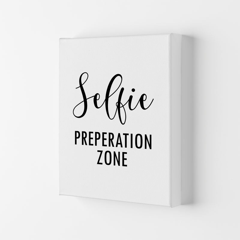 Selfie Preperation Zone  Art Print by Pixy Paper Canvas
