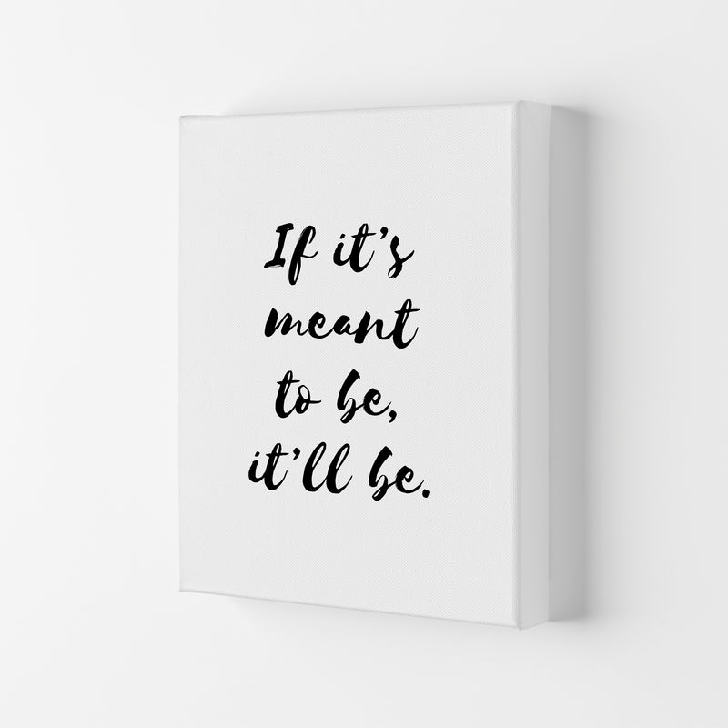 If It'S Meant To Be  Art Print by Pixy Paper Canvas