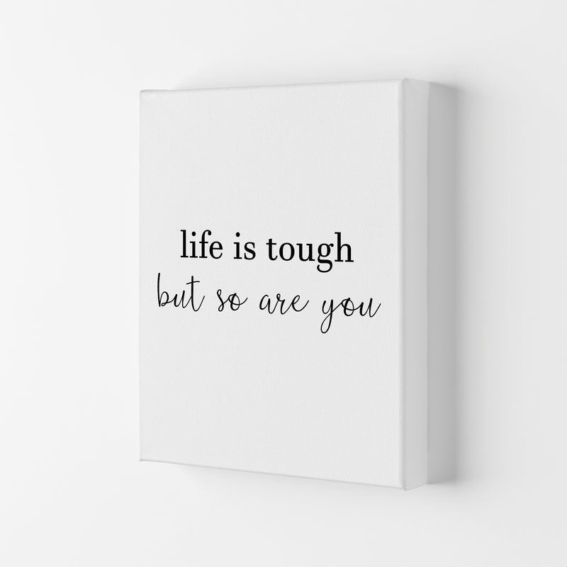 Life Is Tough  Art Print by Pixy Paper Canvas