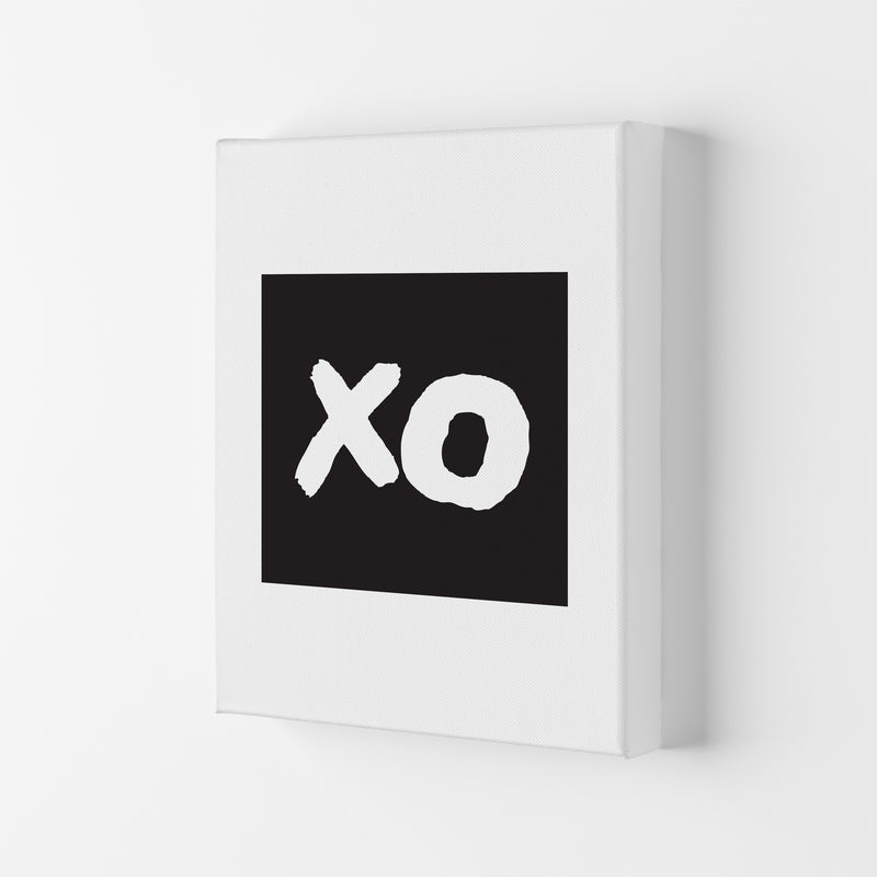 Xo Black Box  Art Print by Pixy Paper Canvas