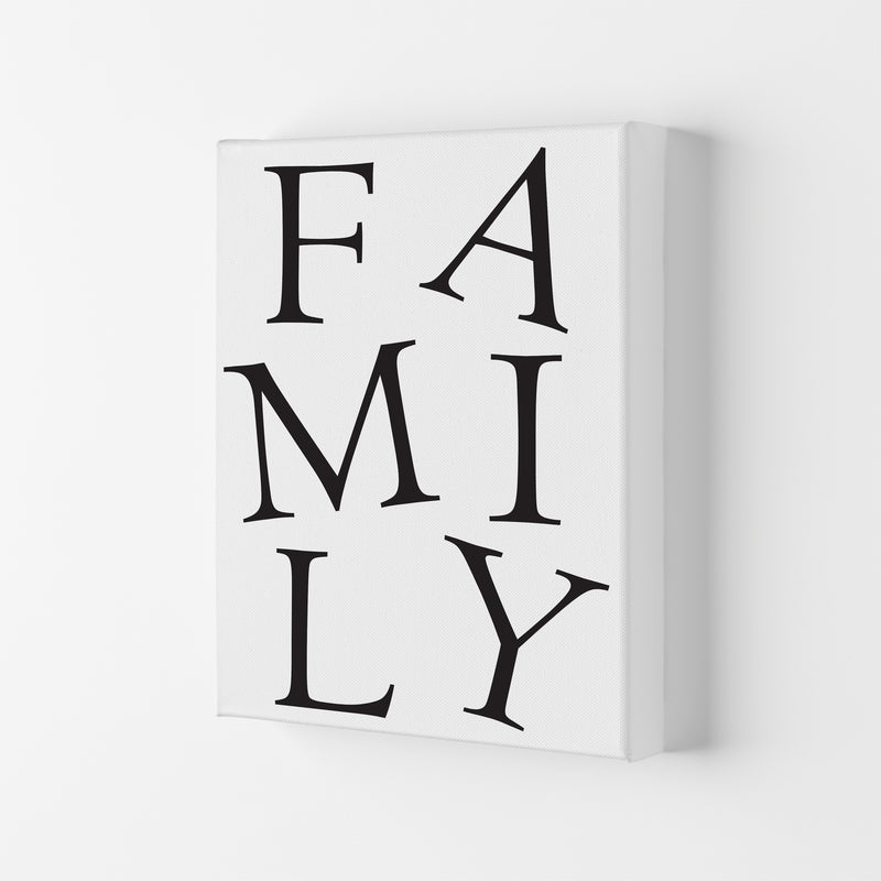 Family  Art Print by Pixy Paper Canvas