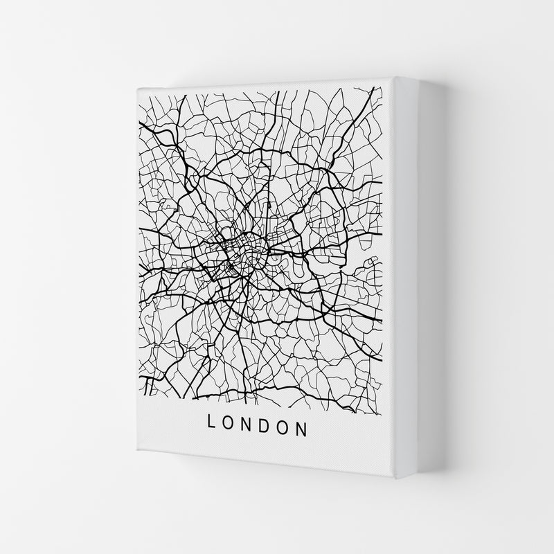 London Map Art Print by Pixy Paper Canvas