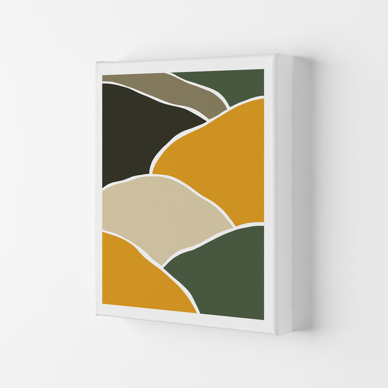 Wild Collection Hills Abstract Art Print by Pixy Paper Canvas