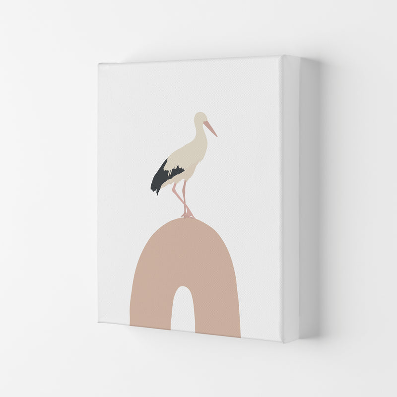 Inspired Bird on Rainbow Art Print by Pixy Paper Canvas