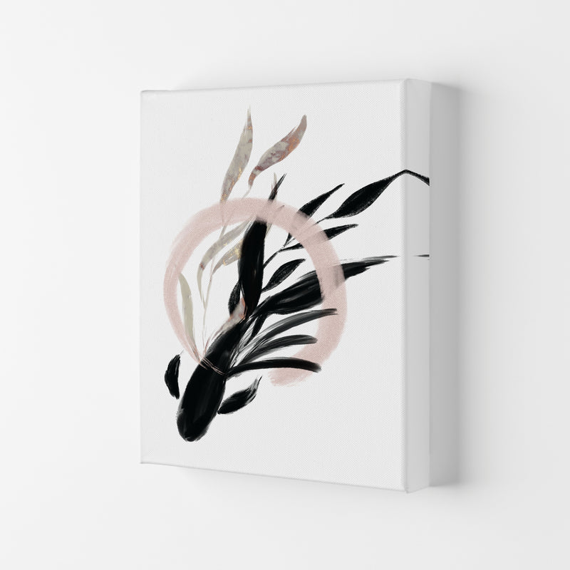 Delicate Floral Fish 02 Art Print by Pixy Paper Canvas