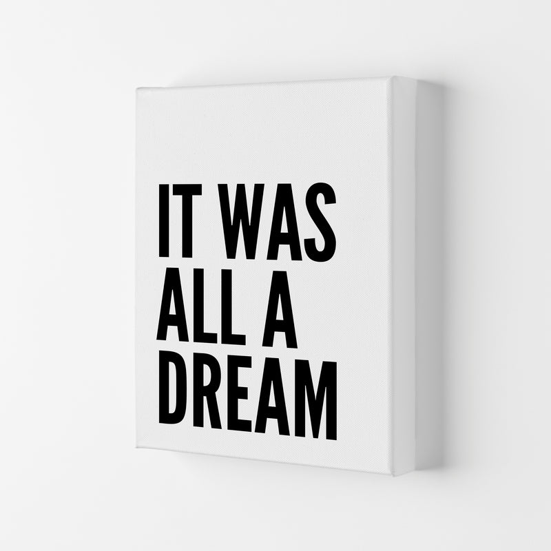 It Was All A Dream Art Print by Pixy Paper Canvas