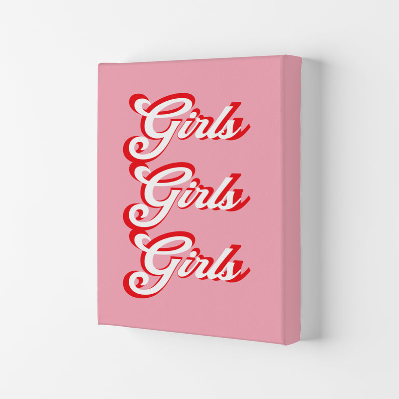 Girls Girls Girls Art Print by Pixy Paper Canvas
