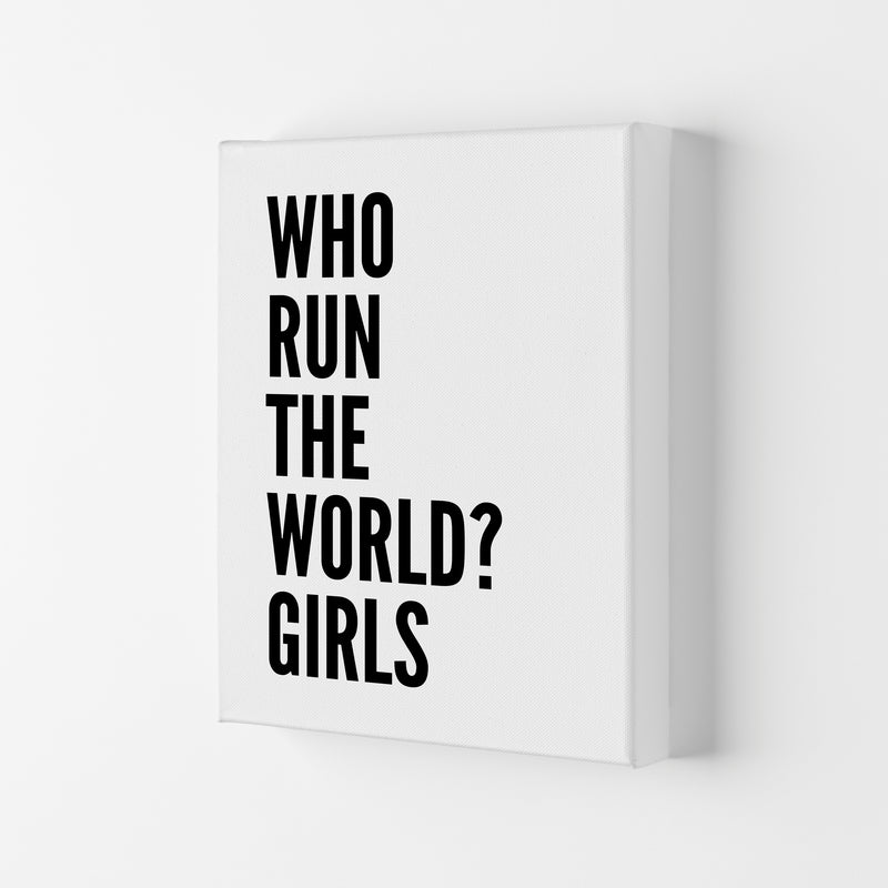 Who Run The World Art Print by Pixy Paper Canvas