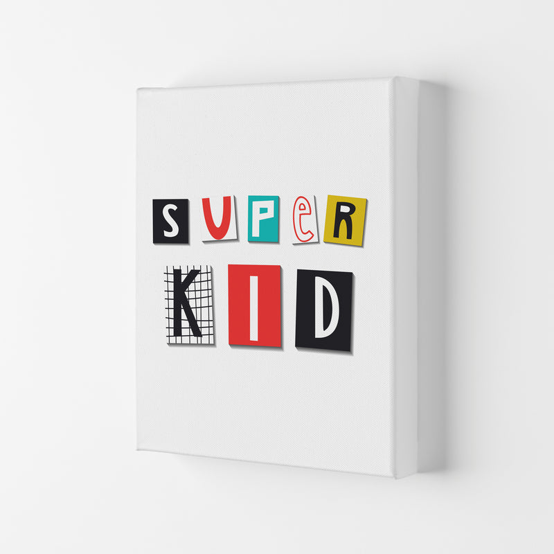 Super kid Art Print by Pixy Paper Canvas