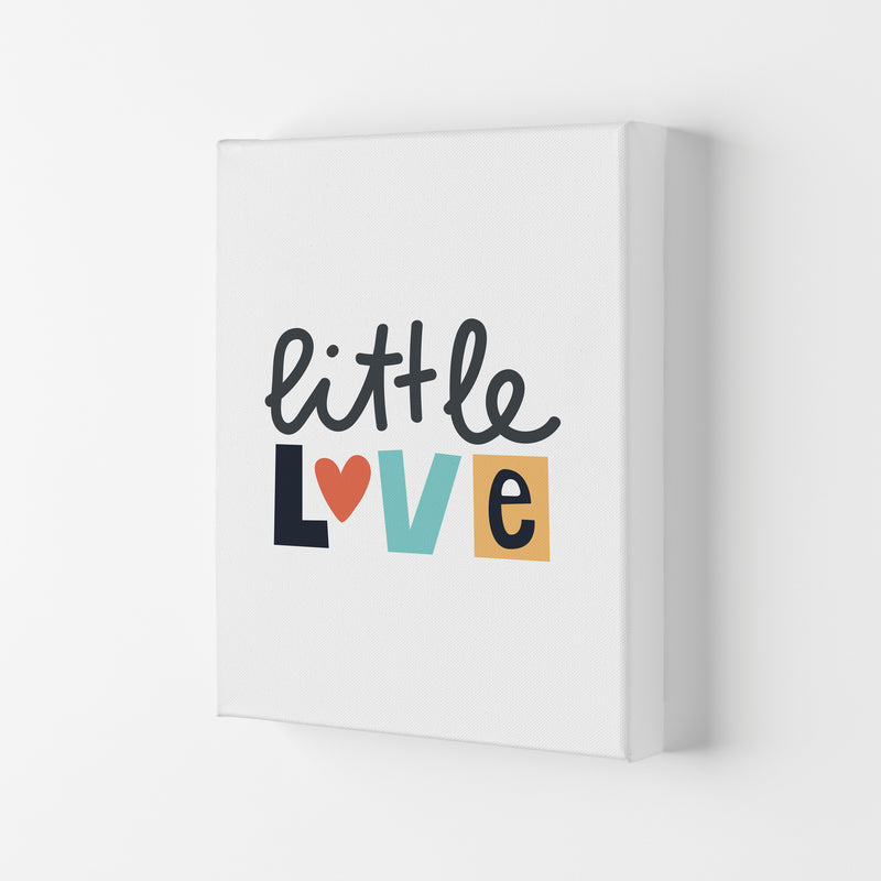 Little love Neutral kids Art Print by Pixy Paper Canvas