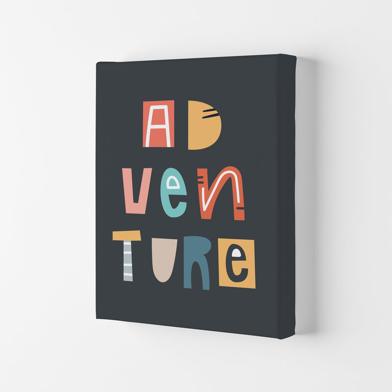 Adventure Neutral kids Art Print by Pixy Paper Canvas