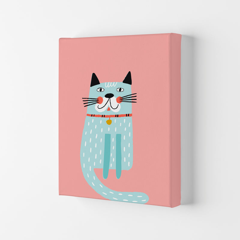 Happy Cat Art Print by Pixy Paper Canvas