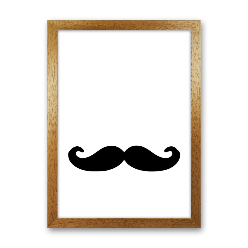 Moustache Modern Print Oak Grain