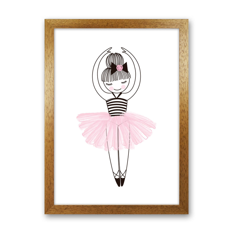 Ballerina Framed Nursey Wall Art Print