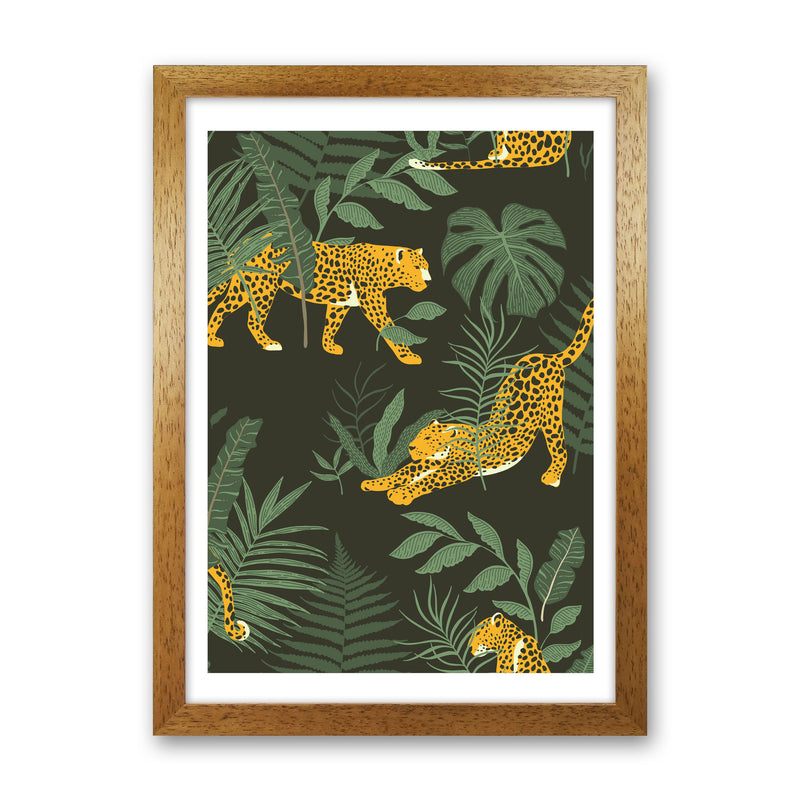 Wild Collection Cheetah Art Print by Pixy Paper Oak Grain