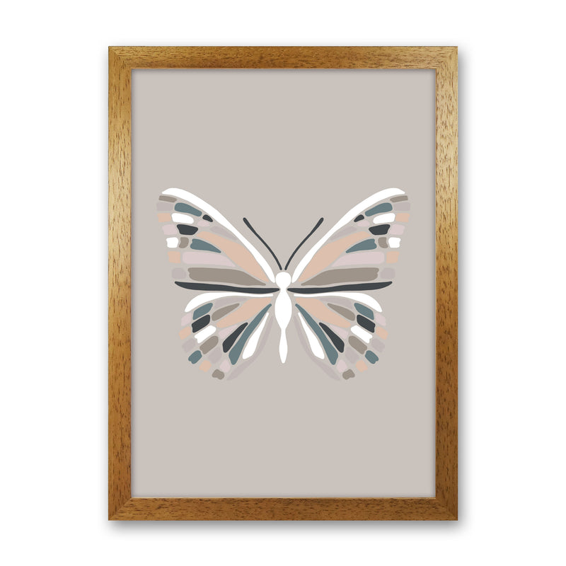 Inspired Butterfly Art Print by Pixy Paper Oak Grain