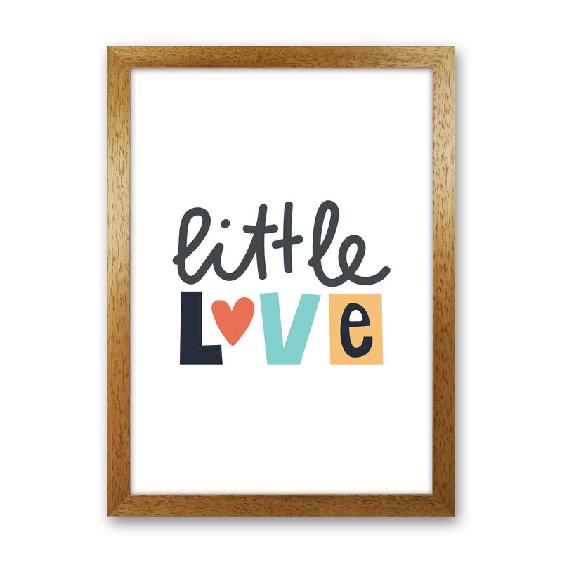 Little love Neutral kids Art Print by Pixy Paper