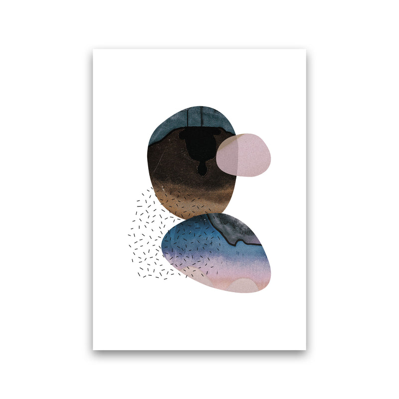 Pastel And Sand Abstract Shapes Modern Print Print Only