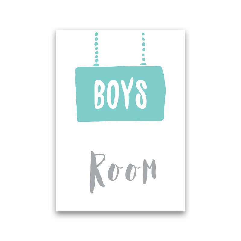 Boys Room Mint Framed Nursey Wall Art Print Print Only