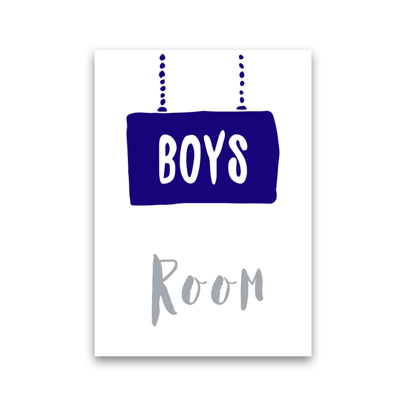 Boys Room Navy Framed Nursey Wall Art Print Print Only
