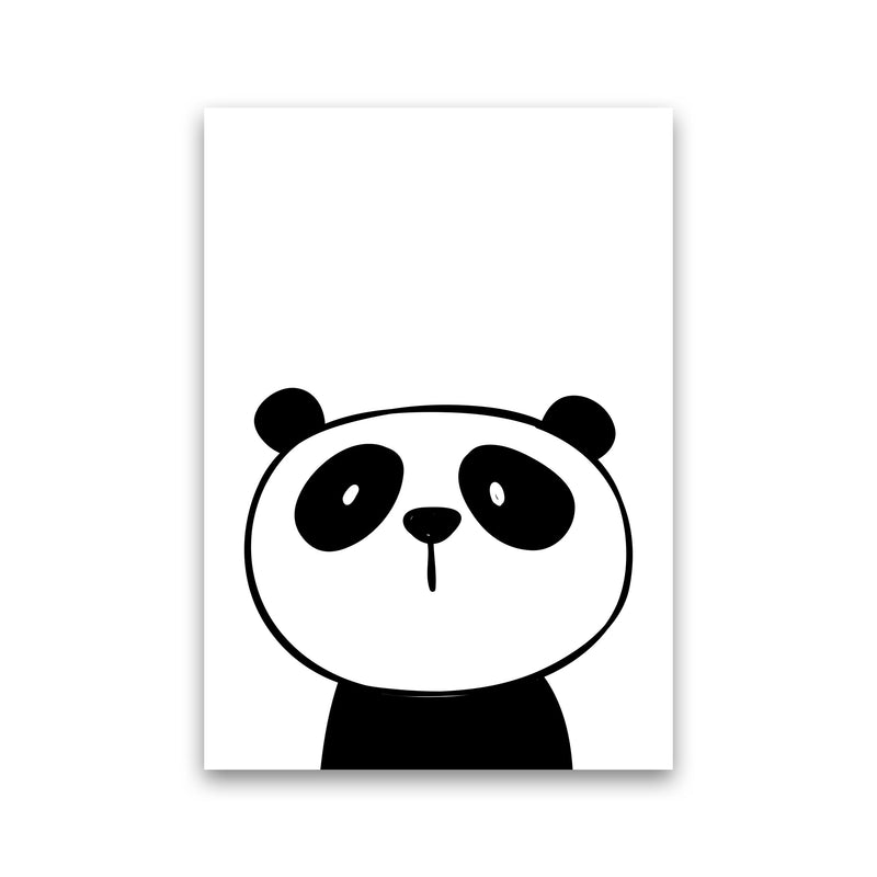Scandi Panda Framed Nursey Wall Art Print Print Only