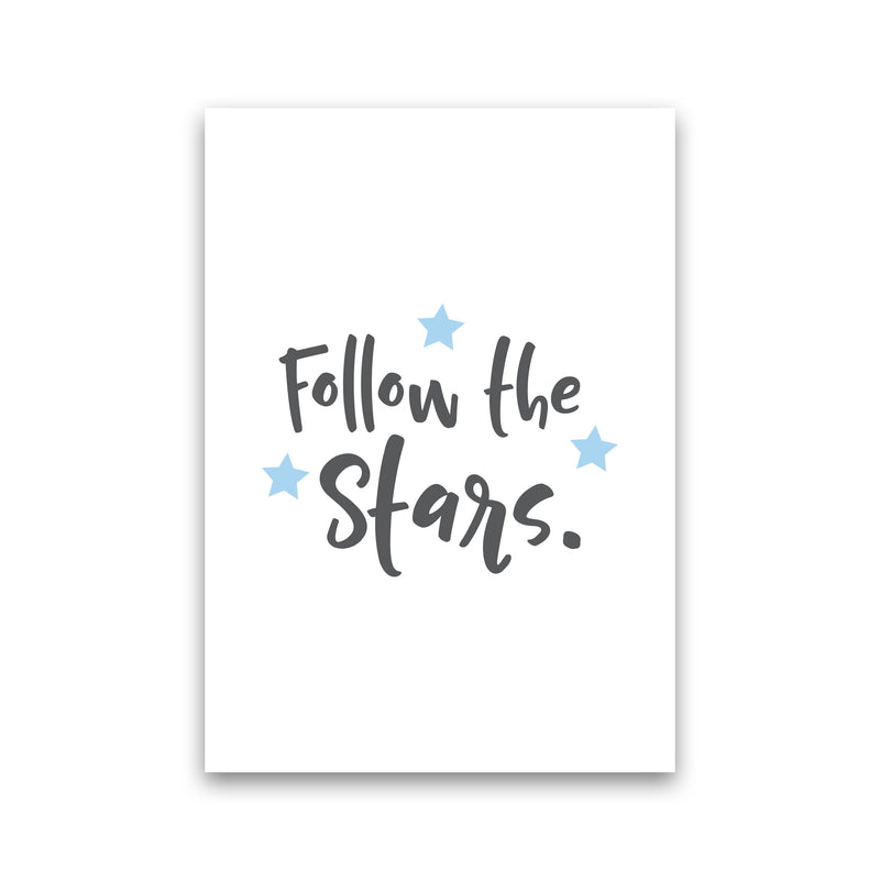 Follow The Stars Framed Typography Wall Art Print Print Only