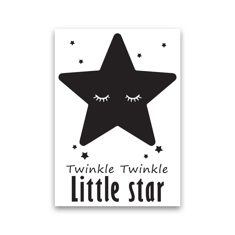 Twinkle Twinkle Little Star Framed Nursey Wall Art Print Print Only