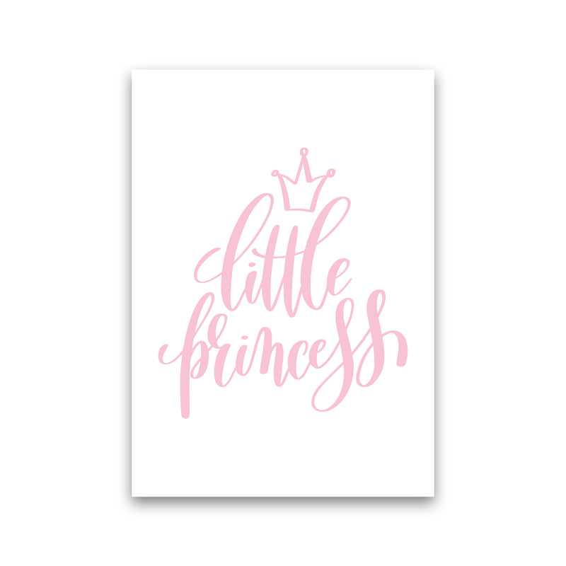 Little Princess Pink Framed Nursey Wall Art Print Print Only