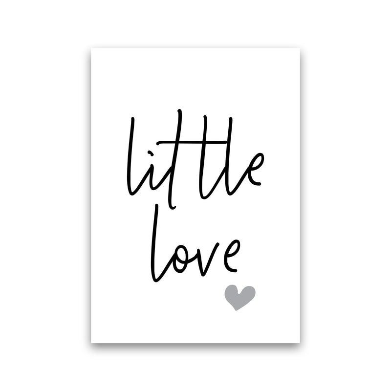 Little Love Framed Nursey Wall Art Print Print Only