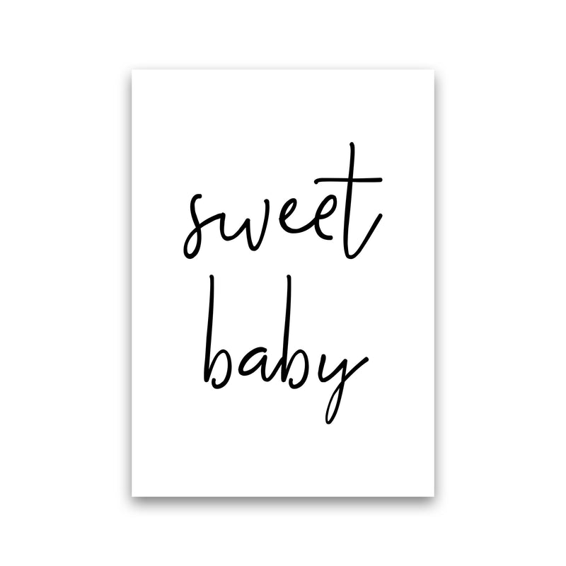 Sweet Baby Modern Print Print Only