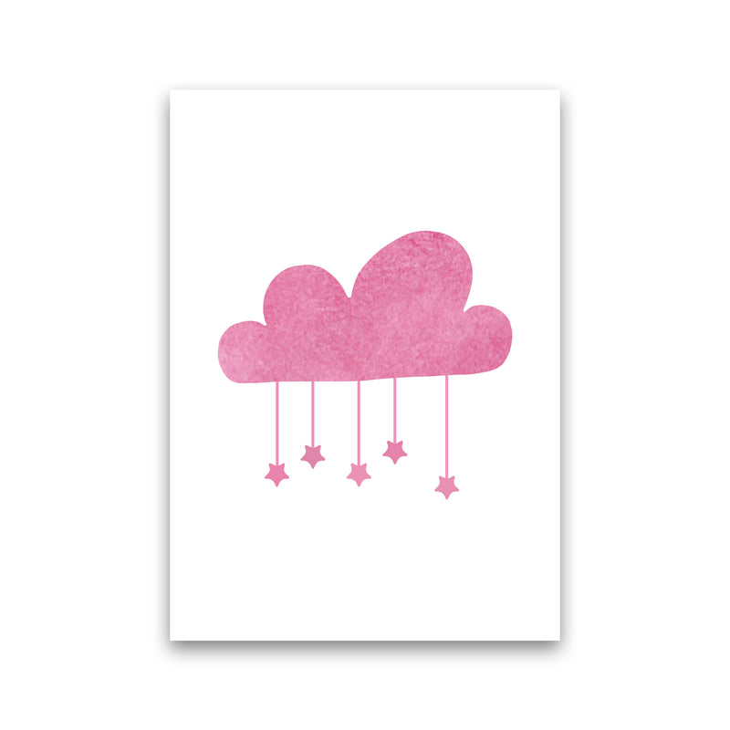 Pink Cloud Watercolour Modern Print Print Only