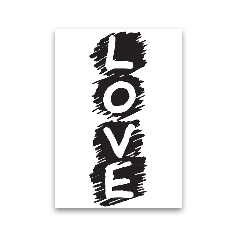 Love Framed Typography Wall Art Print Print Only