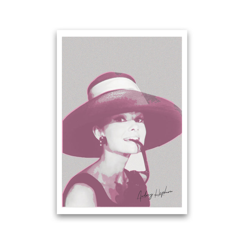 Audrey Hepburn Vintage Modern Print Print Only