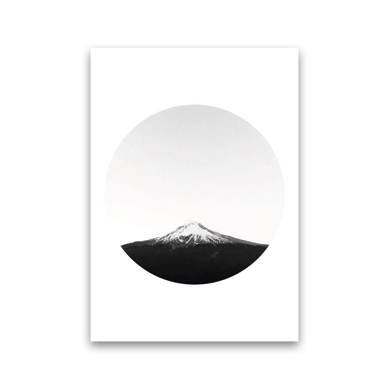 Abstract Mountain Modern Print Print Only