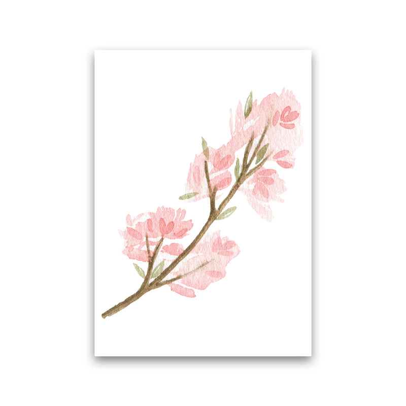Pink Watercolour Flower 4 Modern Print Print Only