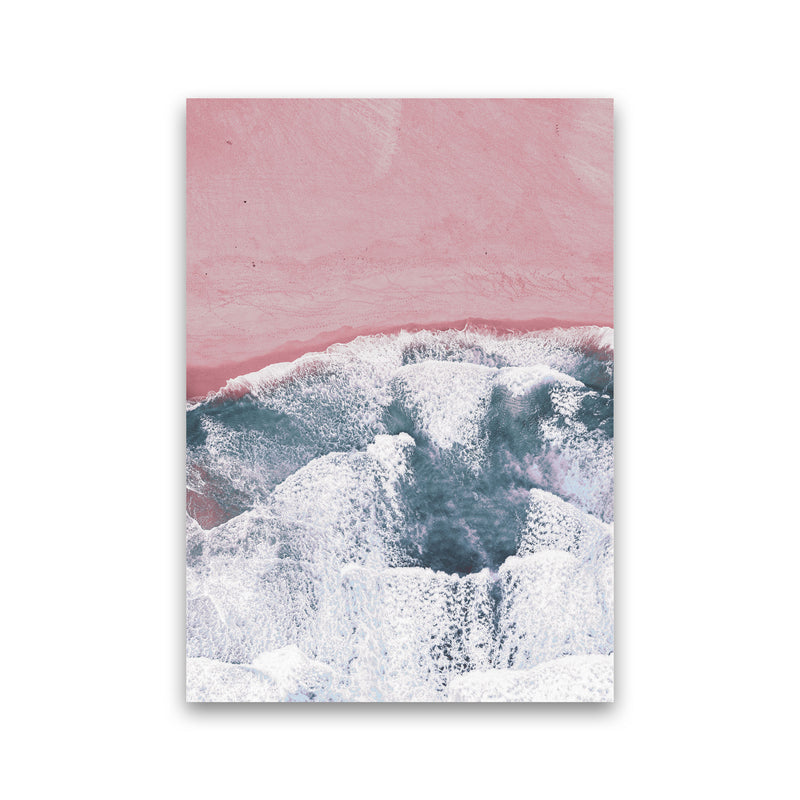 Pink Sand Modern Print, Framed Botanical & Nature Art Print Print Only