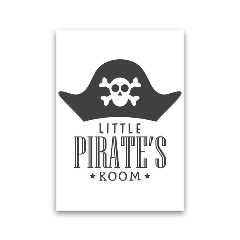 Little Pirates Room Framed Nursey Wall Art Print Print Only