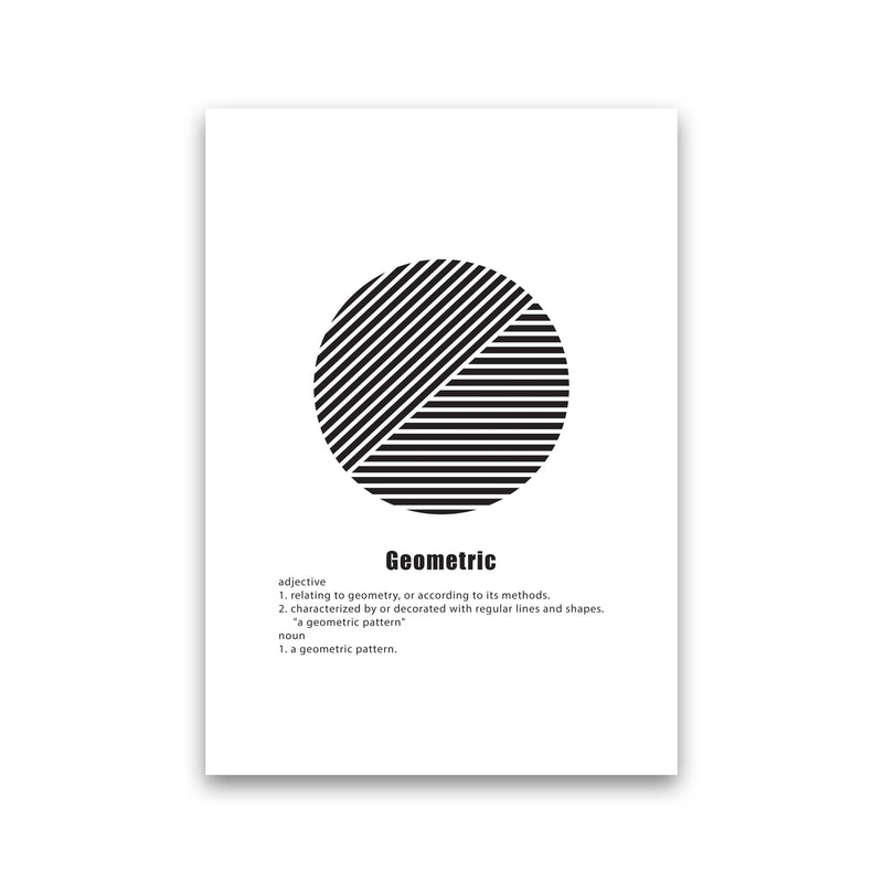 Geometric Meaning 3 Modern Print Print Only