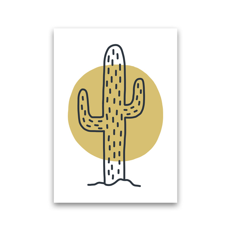 Cactus Moon  Art Print by Pixy Paper Print Only