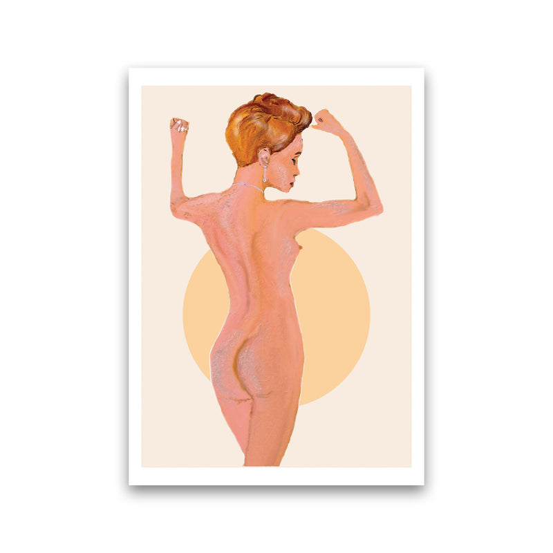 Nude Woman  Art Print by Pixy Paper Print Only