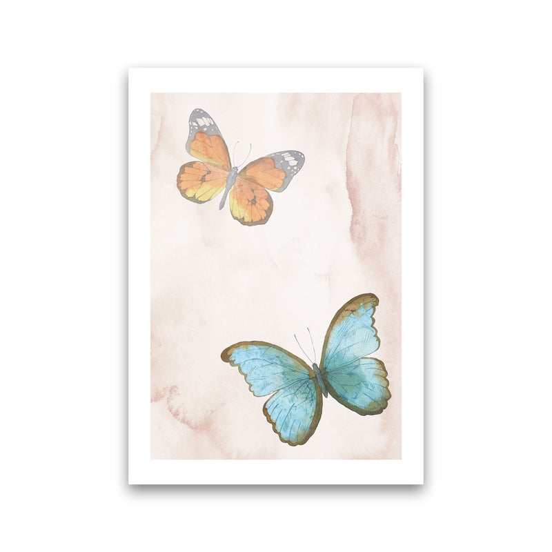 Butterflies Exotic  Art Print by Pixy Paper Print Only