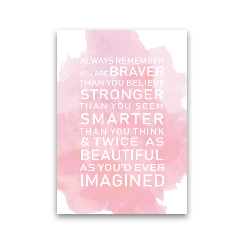 Smarter Than You Think Art Print by Pixy Paper Print Only