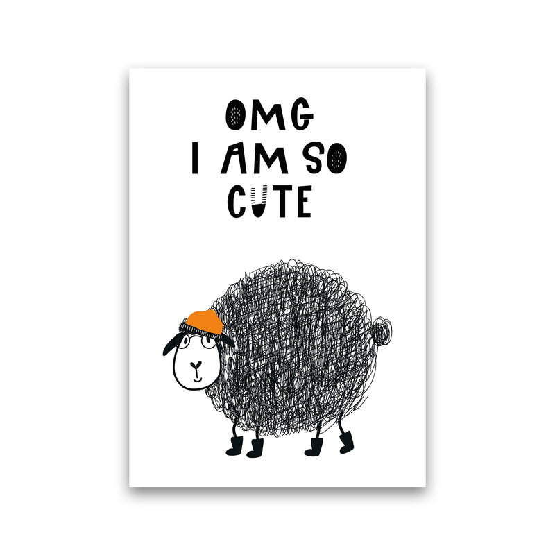 Omg I Am So Cute Animal Pop  Art Print by Pixy Paper Print Only