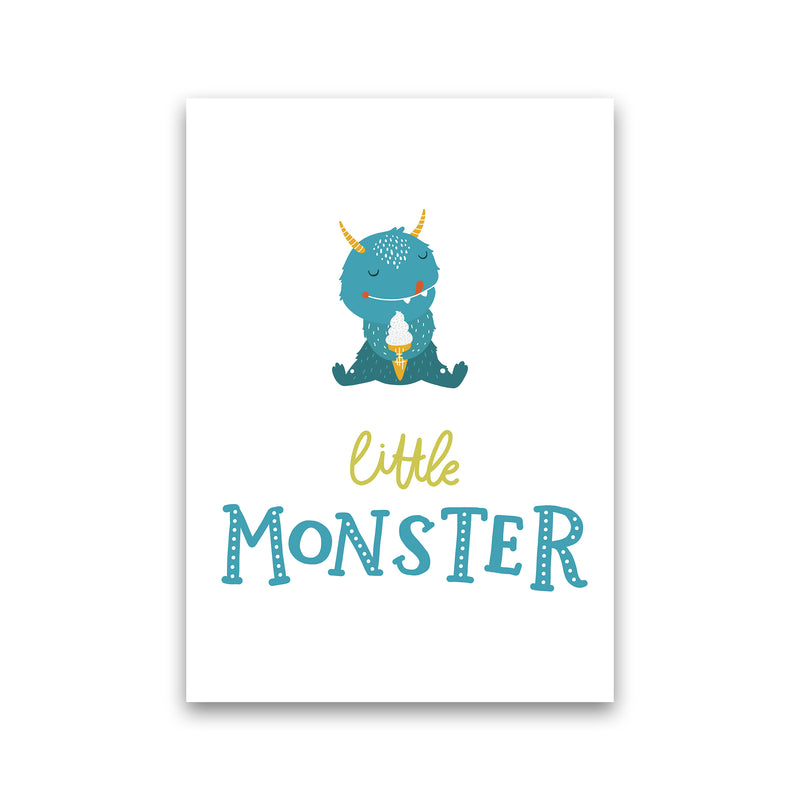 Little Monsters Ice Cream  Art Print by Pixy Paper Print Only