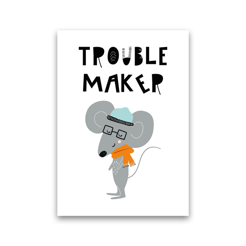Trouble Maker Animal Pop  Art Print by Pixy Paper Print Only