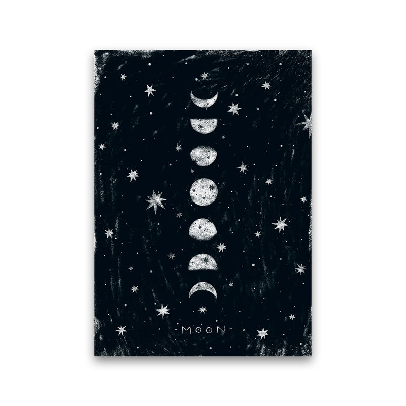 Phases Of The Moon  Art Print by Pixy Paper Print Only